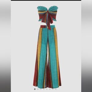 Vibrant Tube Top Matching Set